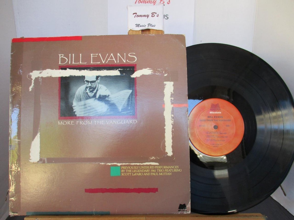 BILL EVANS LP MORE FROM THE VANGUARD Ultrasonic Cleaned Milestone 