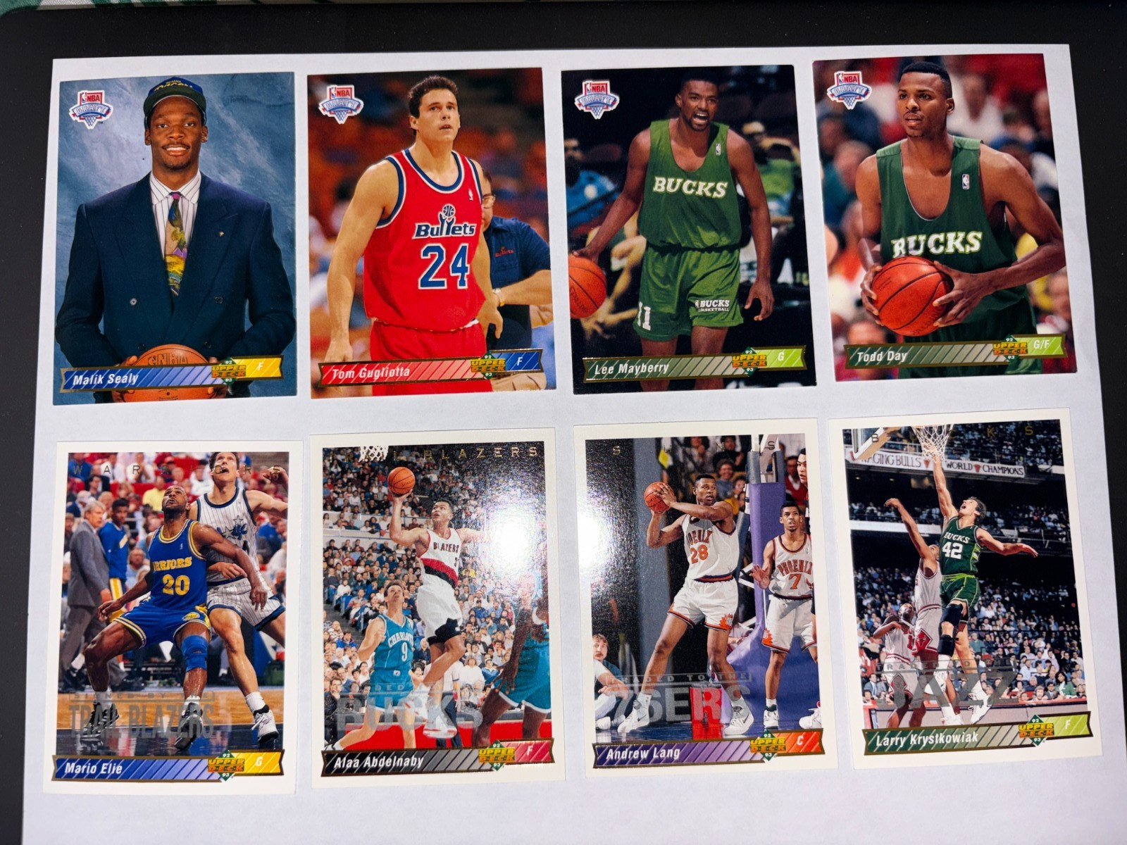 1992-93 UPPER DECK BASKETBALL CARDS YOU CHOOSE NBA CARD 10-420 FREE SHIPPING