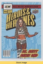 2024 AEW All Elite Wrestling Heroes and Heroines Dr DMD Britt Baker READ 1no3