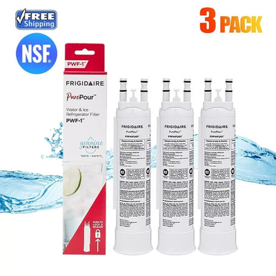#ad 3 Pack Frigidaire FPPWFU01 PWF 1 Refrige PurePour Water amp;Ice Filter US NEW $25.17