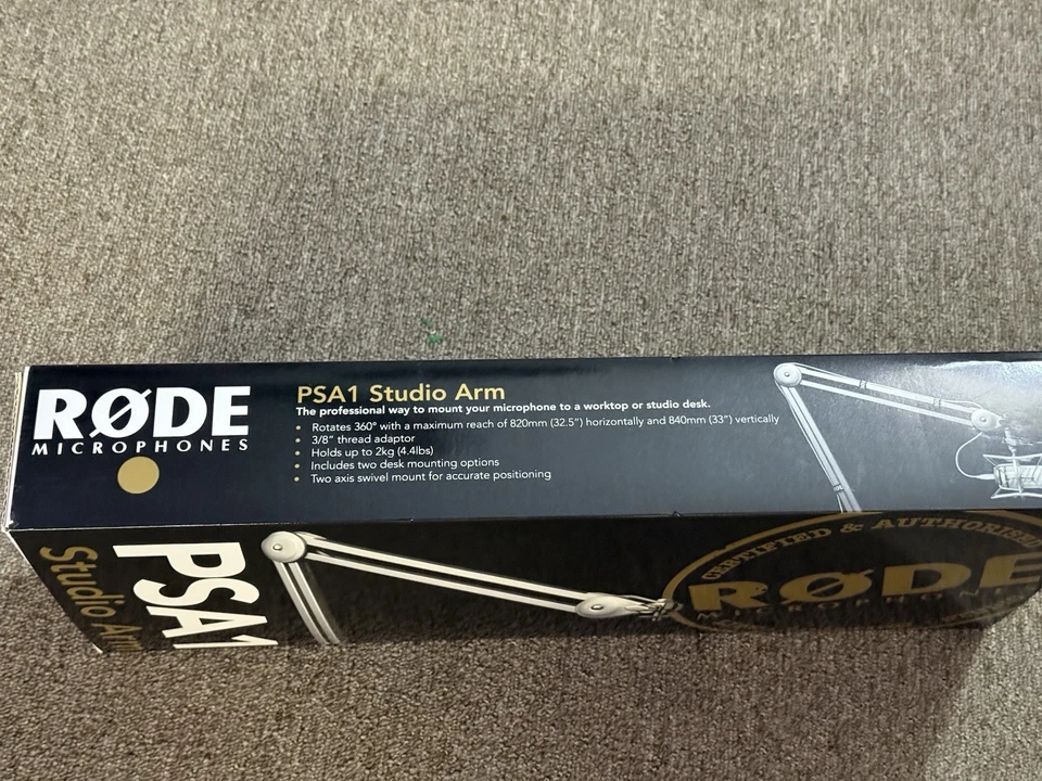 Rode Microphones Professional PSA1 Podcaster Studio Arm NEW - Image 3 of 4