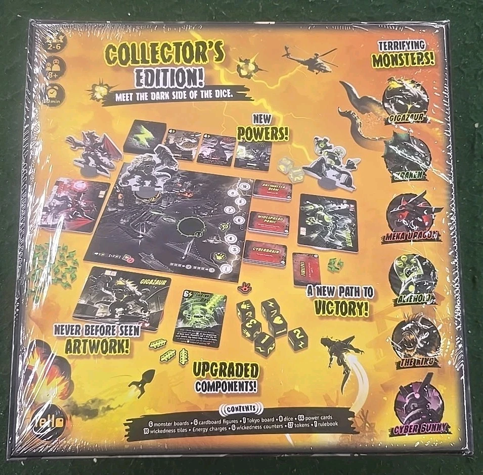 Juego de Mesa King of Tokyo Edición Oscura Edición Coleccionista Precintado Foto 2 de 2