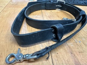 Boston Leather Firefighter Radio Strap Holder 6543