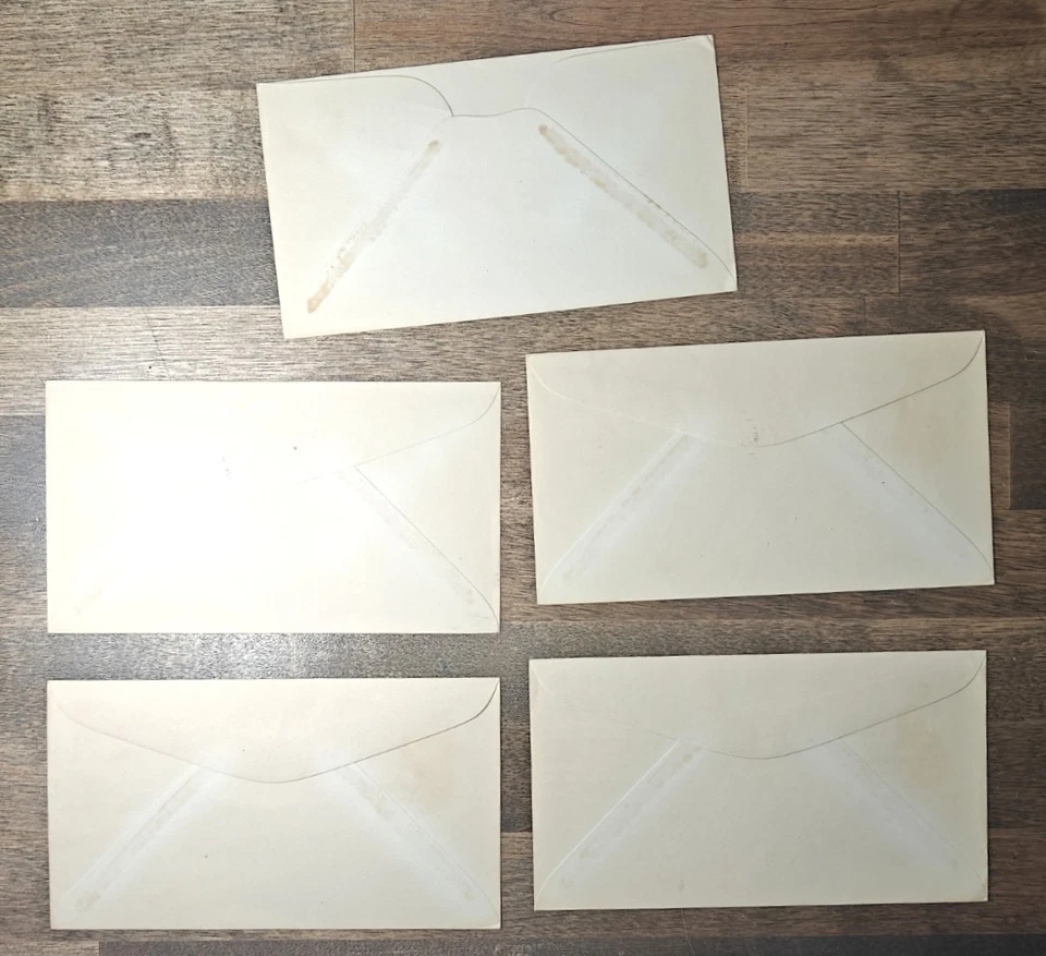 LOT of 5: 1940 US FDC COVERS FAMOUS AMERICANS BY GUNDEL ALL WITH BLOCKS - Image 2 of 2