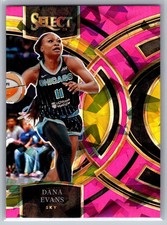 2024 Select WNBA Dana Evans Pink Ice #146 Chicago Sky
