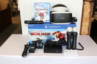 Sony Playstation VR Marvels Iron Man Special Edition Complete With Game & Box