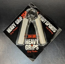 Heavy Grippers 250lbs Hand Strengthener Grip Tester New In Package