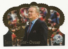 1995 Pacific Crown Royale Die Cut Jerry Jones Rookie Card  #12. rookie card picture