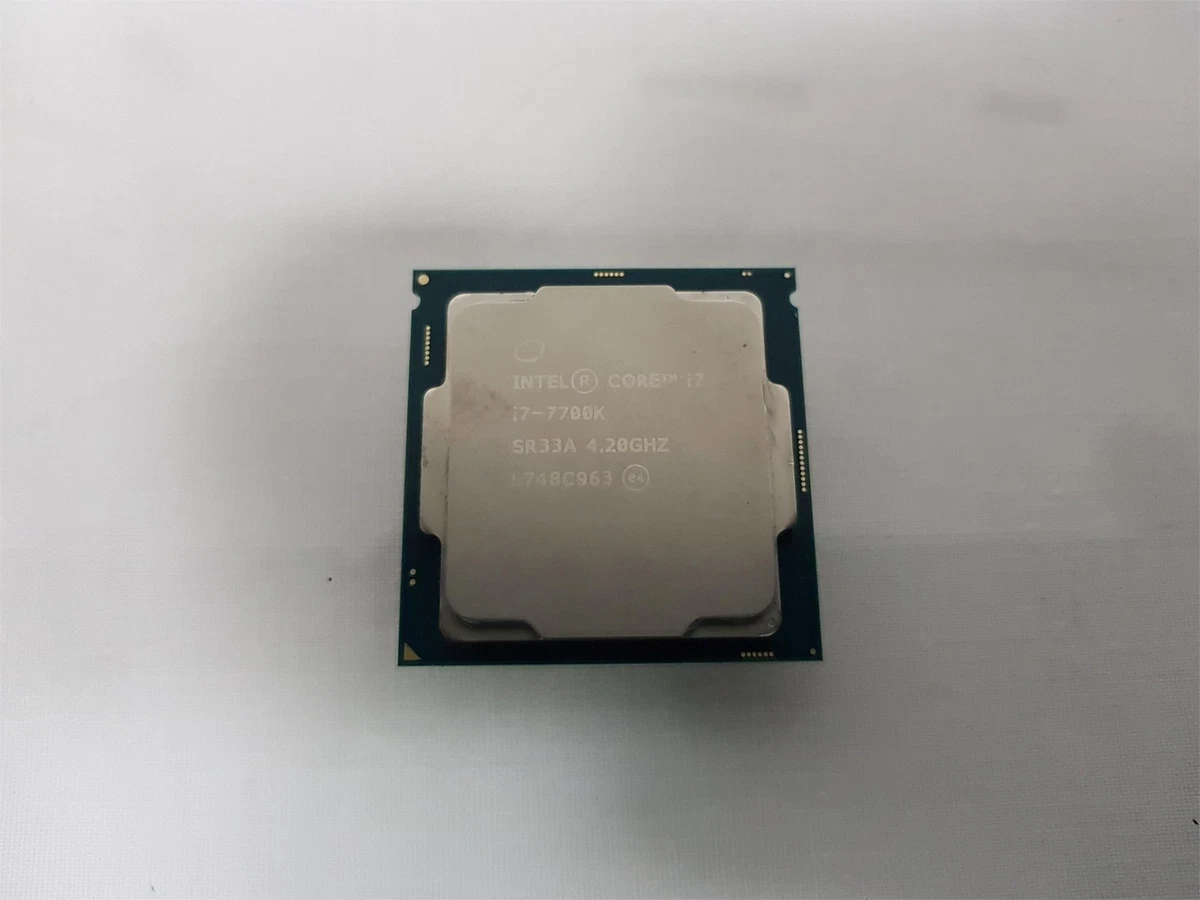 Intel Intel Core i7-7700K Processor Model Computer Processors LGA