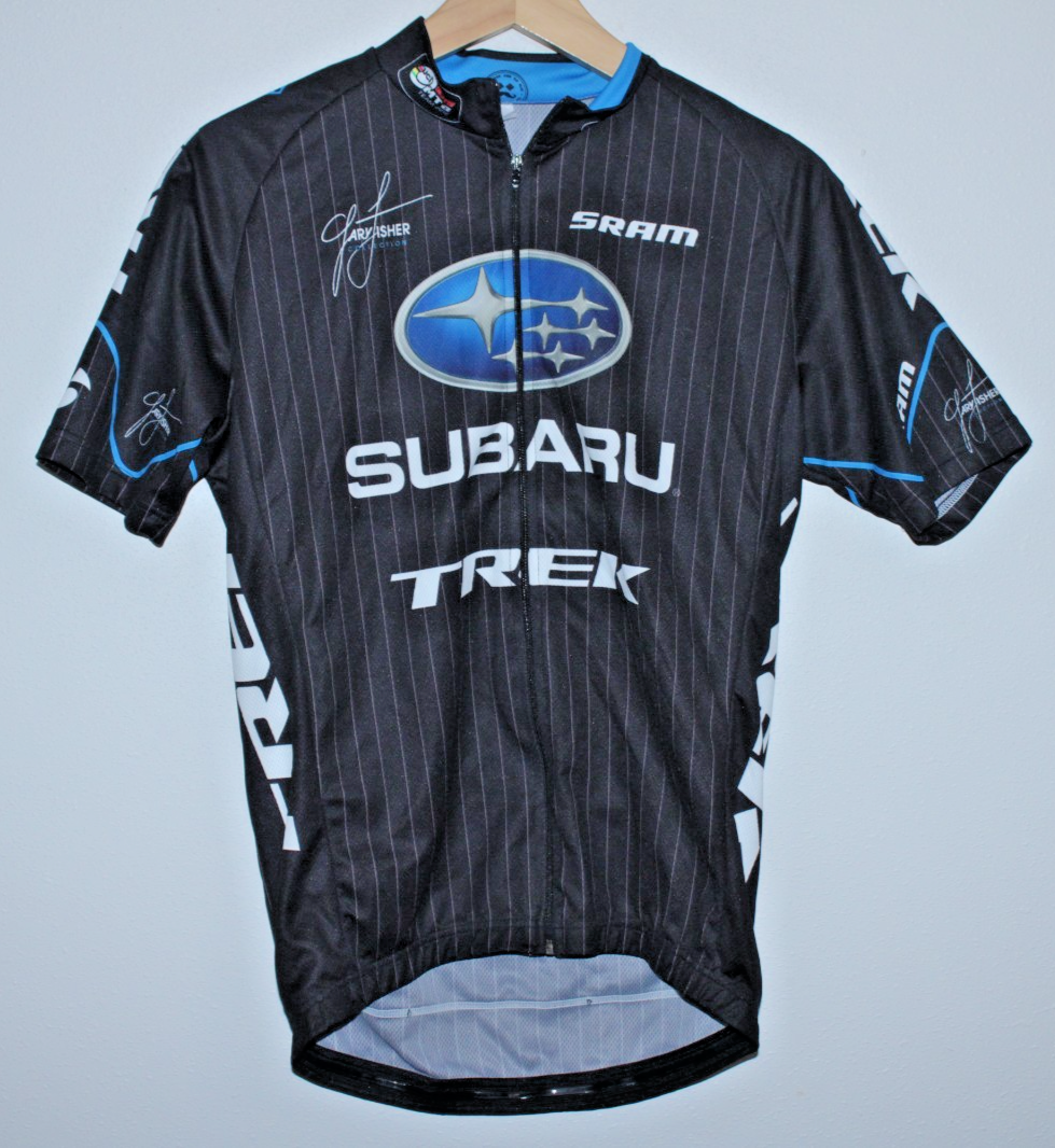 Trek Subaru Mens Cycling Jersey Medium Rear Pockets 38