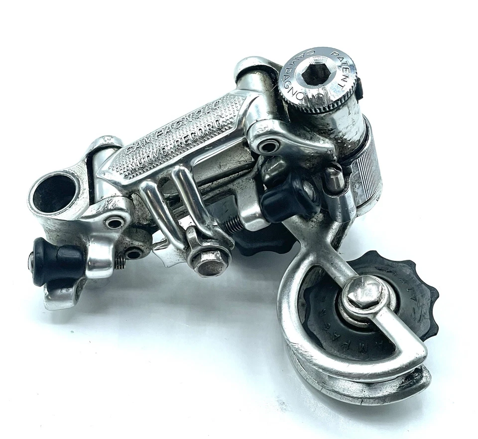 Desviador trasero Campagnolo Nuovo Record Patent 84 jaula corta vintage Italia Foto 2 de 4