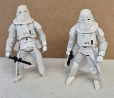 Star Wars Legacy Collection Saga Legends Snowtrooper Lot (2 Loose Figures)