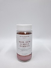 Image of MyVitamins Hair, Skin and Nails 60 Strawberry Flavour Gummies BB 10/26