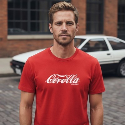 Corolla AE86 JDM Car T-shirt Retro Drift Legend Hachi-Roku Street Racing Tee