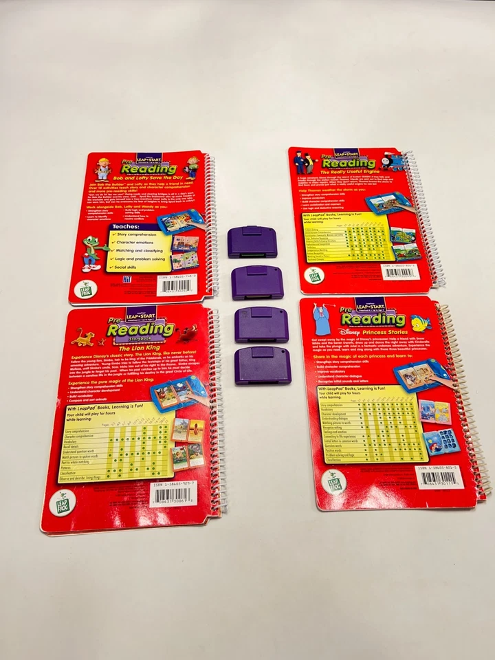 LeapFrog Leap Pad Start Disney The Lion King Princess Stories Bob Builder Thomas - Изображение 2 из 2