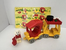 Lego Vintage 1980s Fabuland 3641 Car & Campert Complete