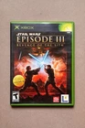 Star Wars Episode III Revenge of the Sith Original Xbox CIB Complete Tested