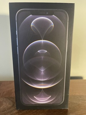 iPhone 12 Pro Max, Graphite, 128gb, Box Only, No Phone