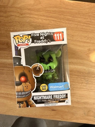 Funko Pop! Vinyl: Five Nights at Freddy's - Freddy Fazbear (Nightmare) (Glow 111