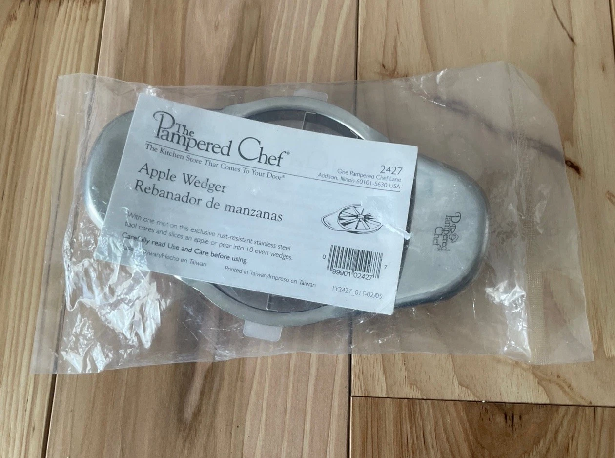 Pampered Chef Apple Wedger Corer Slicer Stainless Steel Cutter 2427 Slice NEW
Opens in a new window