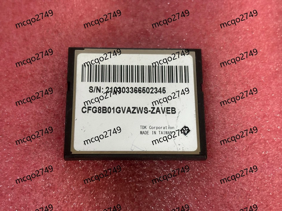 TDK CompactFlash Card 1GB CF card memory 1G GBDriver CompactFlash - Image 2 of 2