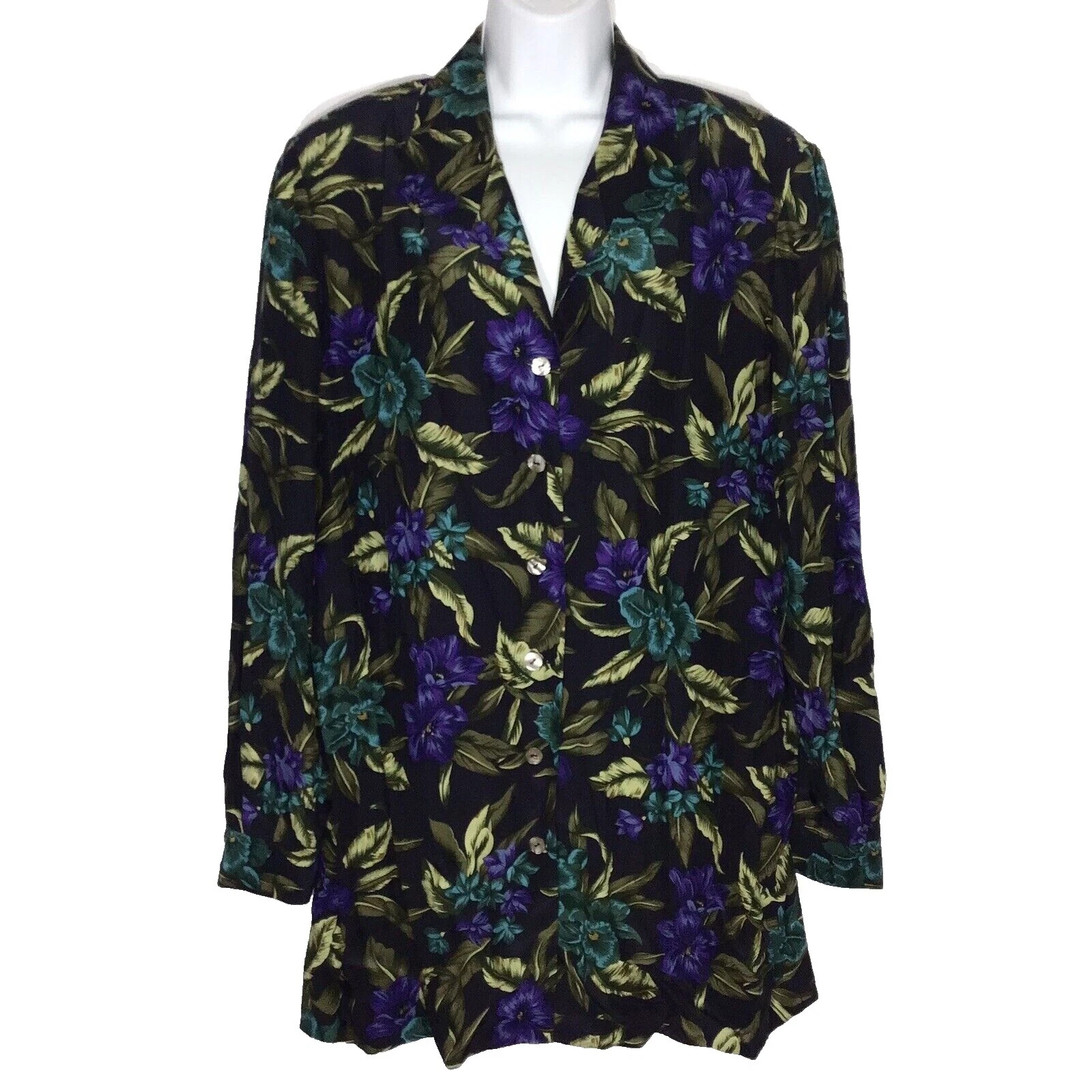 Seda Dana Buchman fiesta/cóctel Tops para mujer