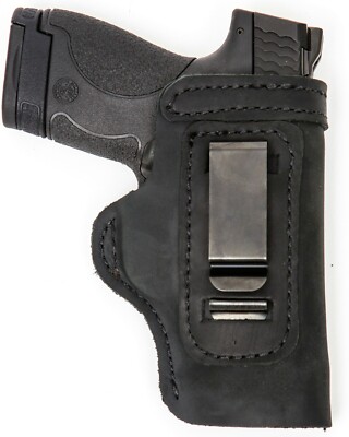 HD Concealed RH LH OWB IWB Leather Gun Holster
