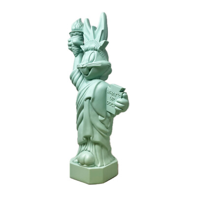 アメコミ 1995 Bugs Bunny 1995 Warner Bros 15.5” Bugs Bunny Statue of Liberty Coin