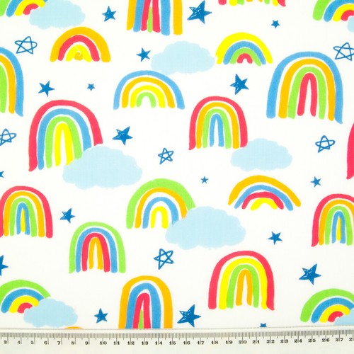 Fat Quarter Fabric Bundles KIDS CHILDRENS NURSERY BOY GIRL Polycotton Material - Picture 32 of 89