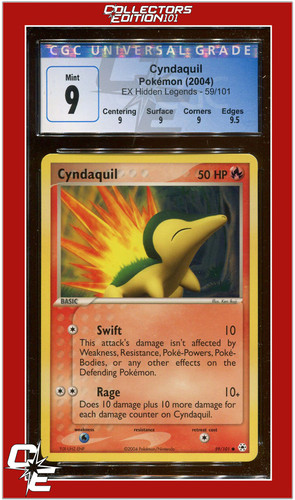 Cyndaquil graded CGC 9 for sale on eBay