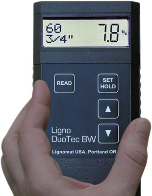 BW Dual Depth - Pinless Moisture Meter - Moisture Detector for Floor Inspection,