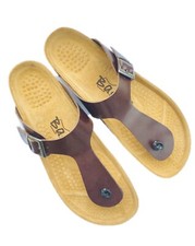 Ciabatte sandali infradito uomo cuoio vera pelle artigianali numeri dal 40 al 46