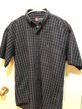 Chaps By Ralph Lauren SS Mens Buttondown Casual Shirt EUC