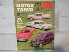MOTOR TREND Oct 1963;25YRSofMERCURY,8 NEW'64 CARS,DODGE GOLDEN ANNIV,2VOLVO TEST