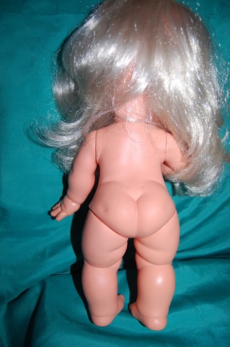 RARA BAMBOLA MARIANNINA O MINU FURGA VINTAGE ITALIAN DOLL ANNI 60 CM 38 - Foto 13 di 15