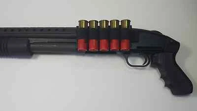 Shotgun Shell Holder 12ga 20ga 5 Round Mounts Anywhere! Tactical