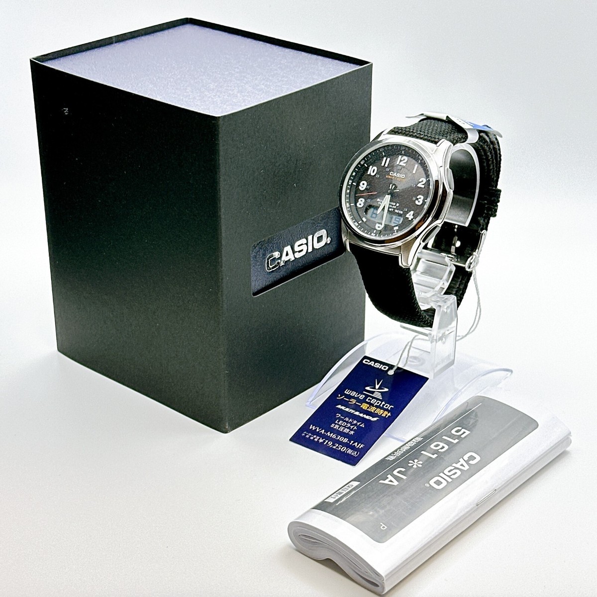 CASIO WAVE CEPTOR WVA-M630B-1AJF Tough Solar Atomic Radio Japan