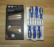 Insulated Screwdriver Slotted & Phillips 6 pc 100mm 125 mm 150 mm  New  