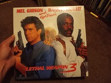 Lethal Weapon 3 Widescreen Edition Laserdisc Movie Mel Gibson Danny Glover Pesci