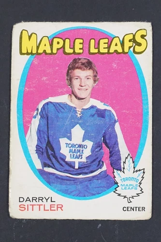 O-Pee-Chee 1971-72 #193 Toronto Maple Leafs DARRYL SITTLER Card !! #c-694