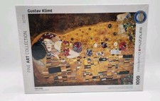 Gustav Klimt Art Collection The Kiss 1000 Piece Jigsaw Puzzle Sealed Licensed