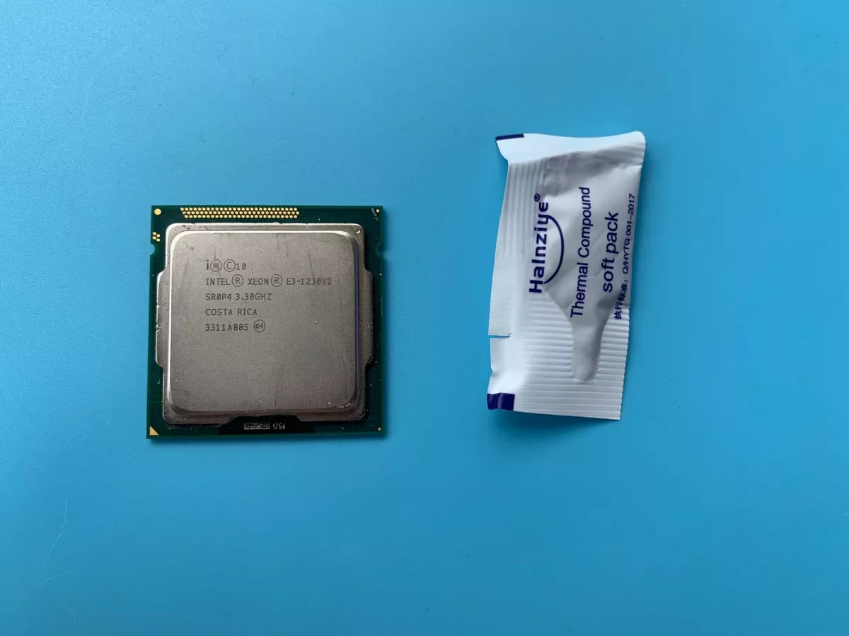 Intel Xeon E3-1230 V2 3.3GHz Quad-Core SR0P4 5.0GT/s 8MB LGA1155 CPU Processor#