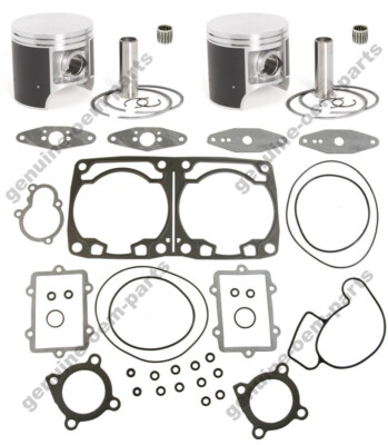 Arctic Cat CFR 800 8 Pistons Top End Gasket Kit Bearings 85mm Std Bore 2010 2011