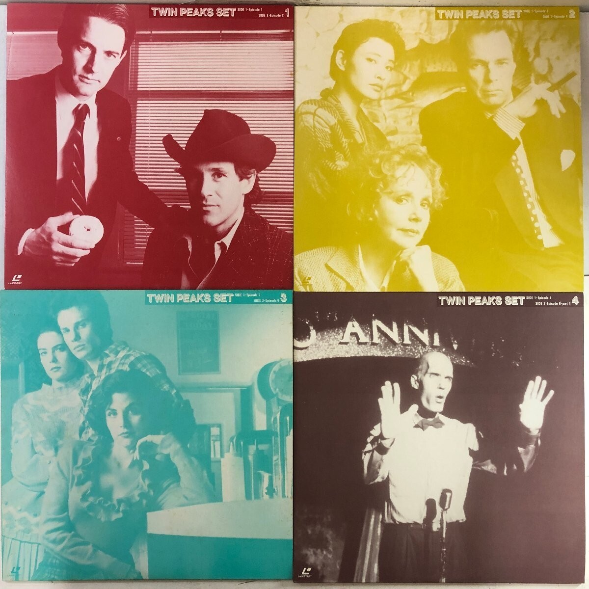 Laserdisc Twin Peaks 29episodes Complete Box David Lynch F/S