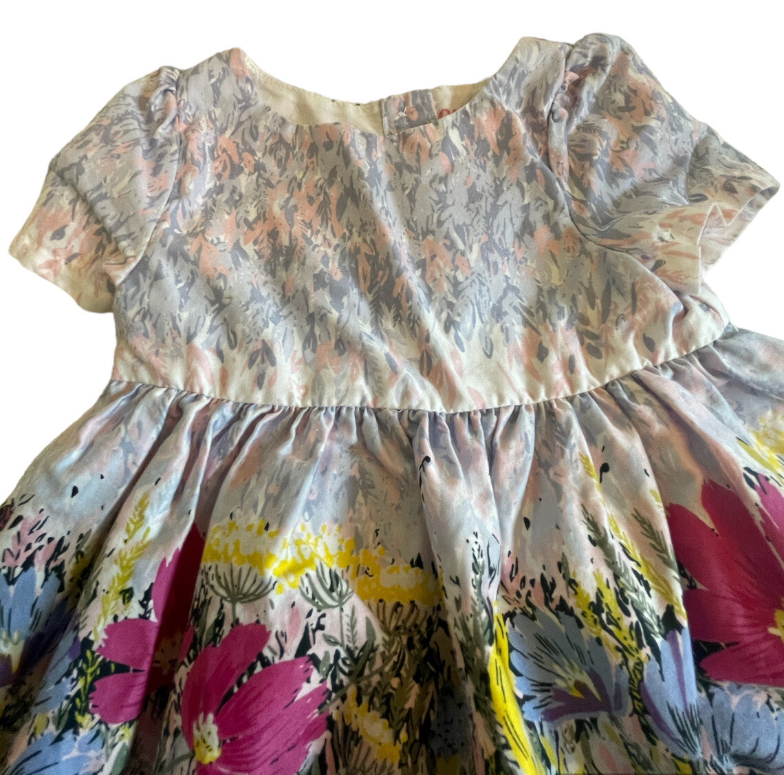 OSHKOSH Genuine Kids Baby Girl's Size 12M Muted Floral Bunny