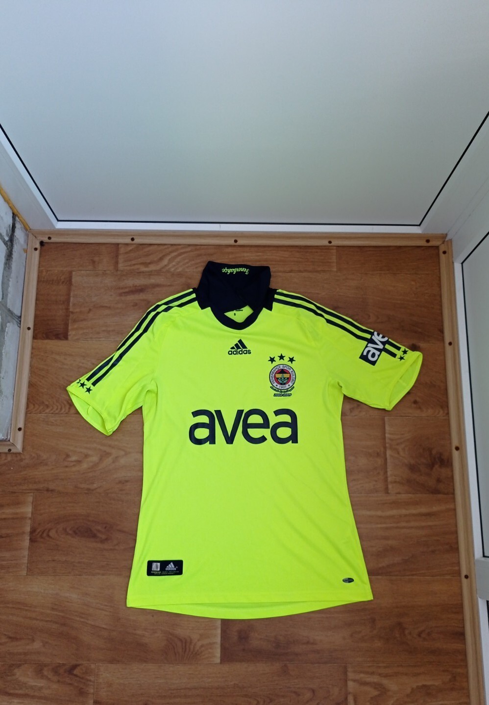 FENERBAHCE 2008 2009 THIRD FOOTBALL SHIRT SOCCER JERSEY ADIDAS sz S MEN
