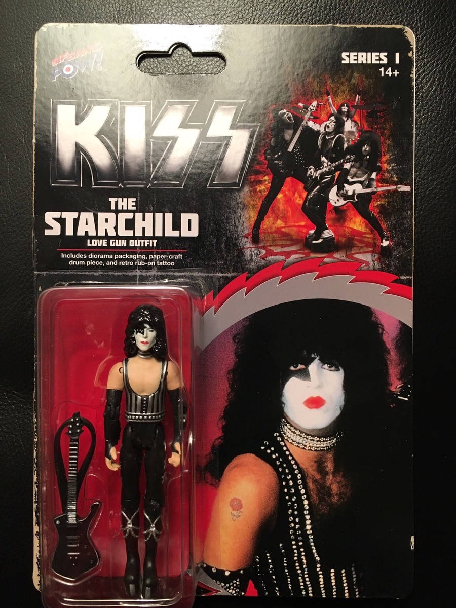 ROCK & ROLL BIF BANG POW 2015 KISS ROCK FIGURES DOLLS 3.75