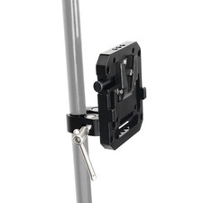CAMVATE V Lock Mount Female Adapter w/75mm VESA  Super Clamp fr Camera Battery
