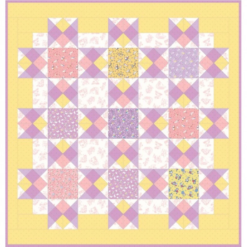 Maywood Studio Kim's Cause Collection Story Time Duckling Quilt Kit - Image 2 of 2