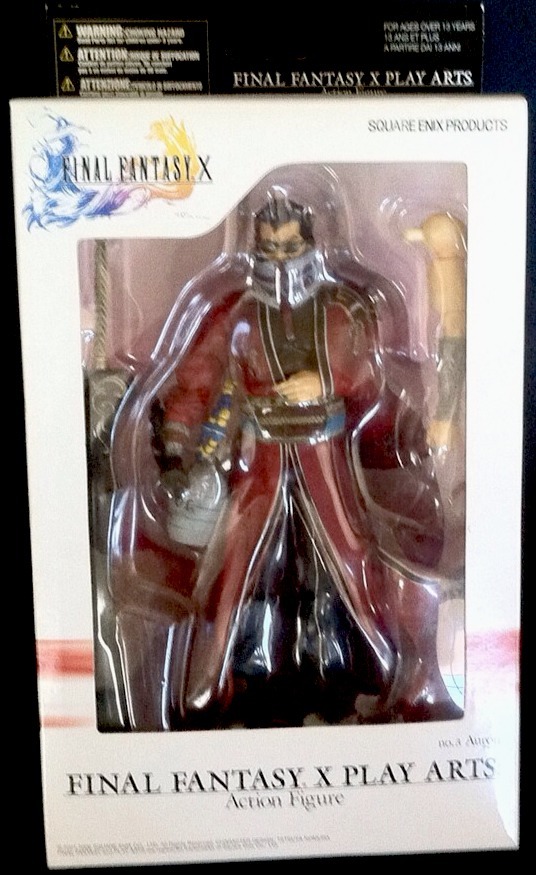 Final Fantasy X Play Arts Action Figure Brand New Sealed, No.3